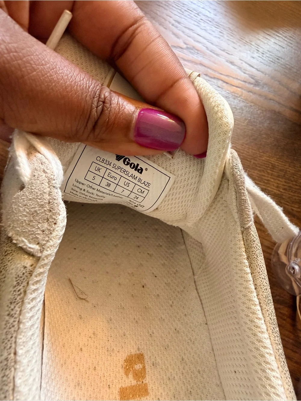 Gola Women's Superslam Blaze II sneakers. Women’s size 7